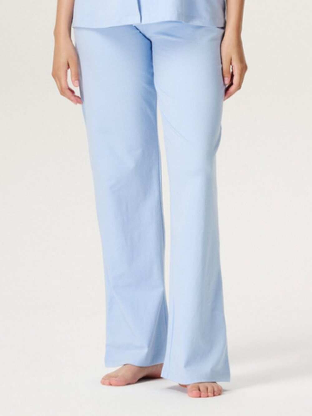 Noppies Pajama Pants Wiza Sky Blue High Waist Straight Leg XXL